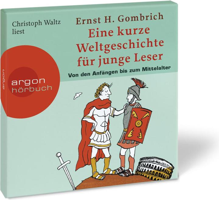 Actual product image Audiobook A Brief History of the World for Young Readers: From the A (Ernst H. Gombrich, Christoph Waltz, German)