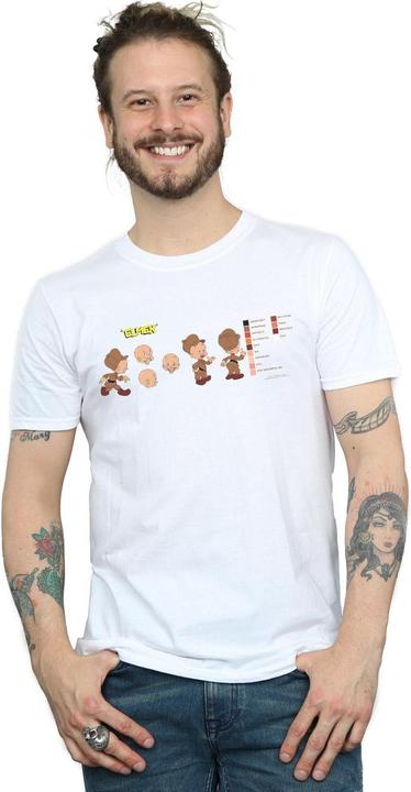 Immagine prodotto Looney Tunes Elmer Fudd Colour Code Maglietta Uomo (XL)