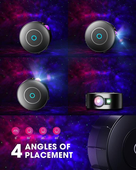 Actual product image Suppou LED Alexa Starry Sky Projector