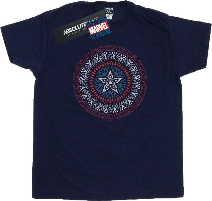 Captain America Ornamental Shield TShirt (XL)