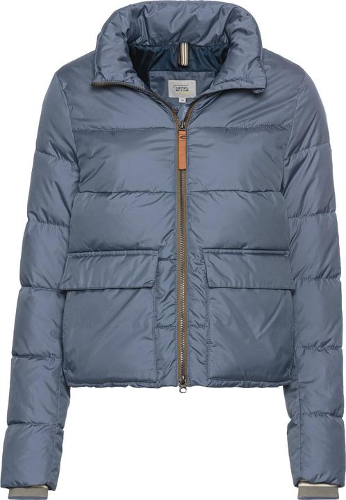 Camel Active Cropped Pufferjacke aus recyceltem Polyester
