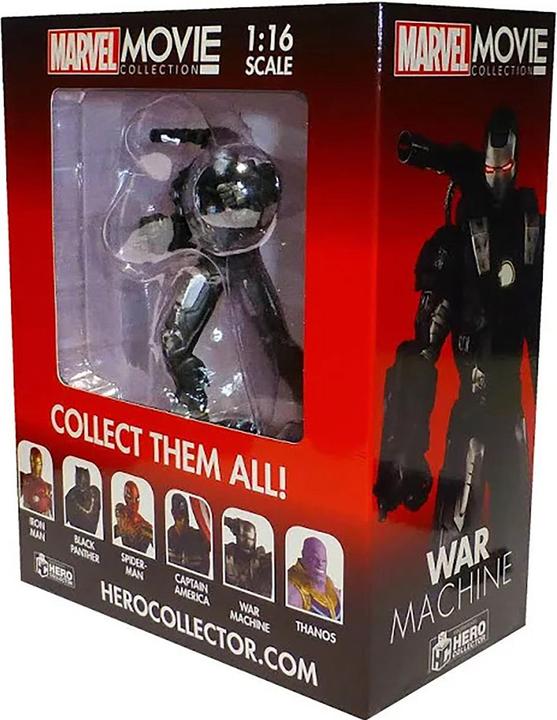 Actual product image Thumbs Up ThumbsUp! action figure War Machine 1:16 silver