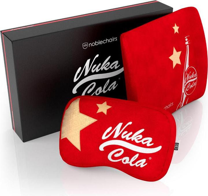Produktbild noblechairs Nuka-Cola Memory-Schaum Kissen-Set - Fallout Edition