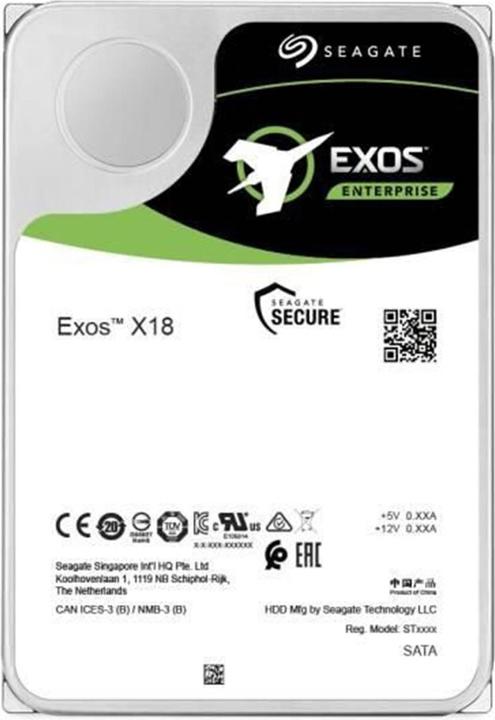 Produktbild Seagate Exos X18 Recertified (18 TB, 3.5", CMR)