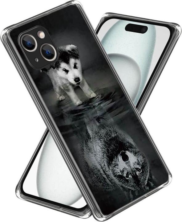 Actual product image Cover-Discount iPhone 15 Plus - Cover mobile phone case IMD Rose (Apple iPhone 15 Plus)