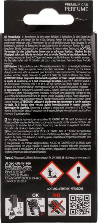 Immagine prodotto Areon Car Sport Lux Silver Ricarica 8 ml
