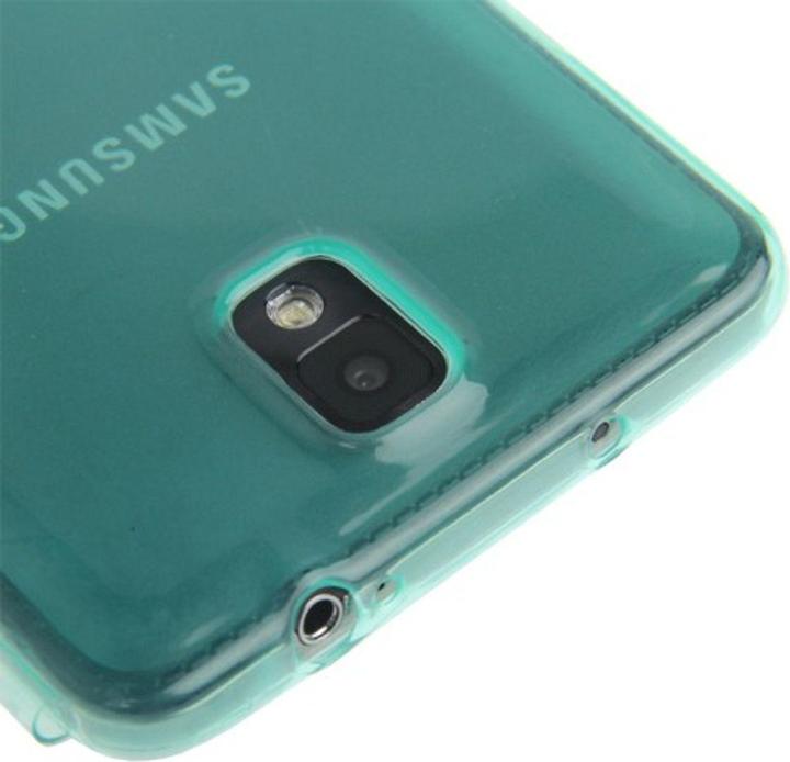 Actual product image König Design Mobile phone case Flip landscape for mobile Samsung Galaxy Note 3 Turquoise (Samsung Galaxy Note 3)