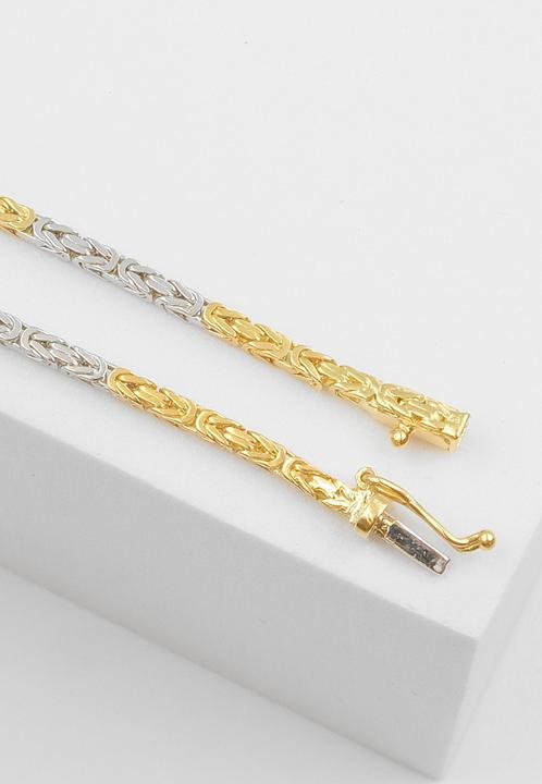 Produktbild Muau Königskette (750, Weissgold, 18K Gelbgold, 45 cm)