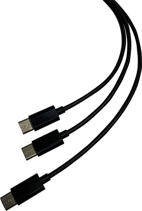 Produktbild Steelplay Dual Play & Ladekabel für Controller 3m Schwarz PS5 (PS5)