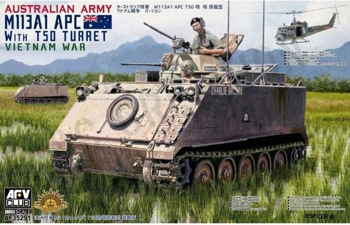 Immagine prodotto AFV Club M113A1 APC dell'esercito australiano con torretta T50 Guerra del Vietnam