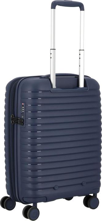 D&N Travel Line 4500 4 Rollen Kabinentrolley S 55 cm mit Dehnfalte (38 l, Handgepäck (bis 50l))