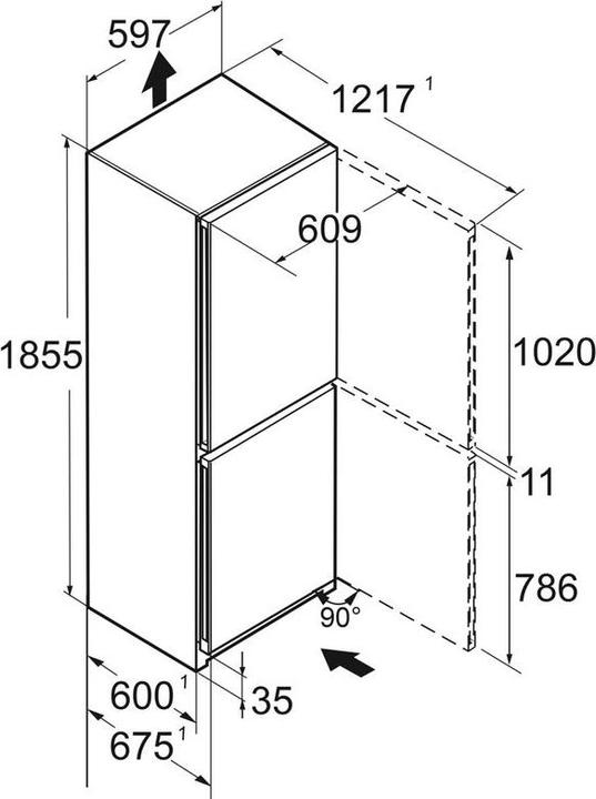 Produktbild Liebherr CBNc5223-22 Plus BioFresh NoFrost (359 l)