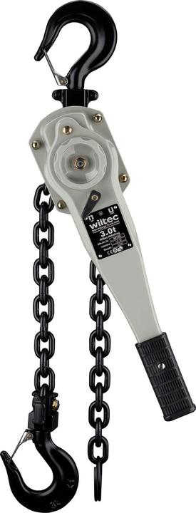Actual product image Wiltec Lever Hoist, Durable Hoist Can Lift up to 3 Tonnes, Dual Brake System
