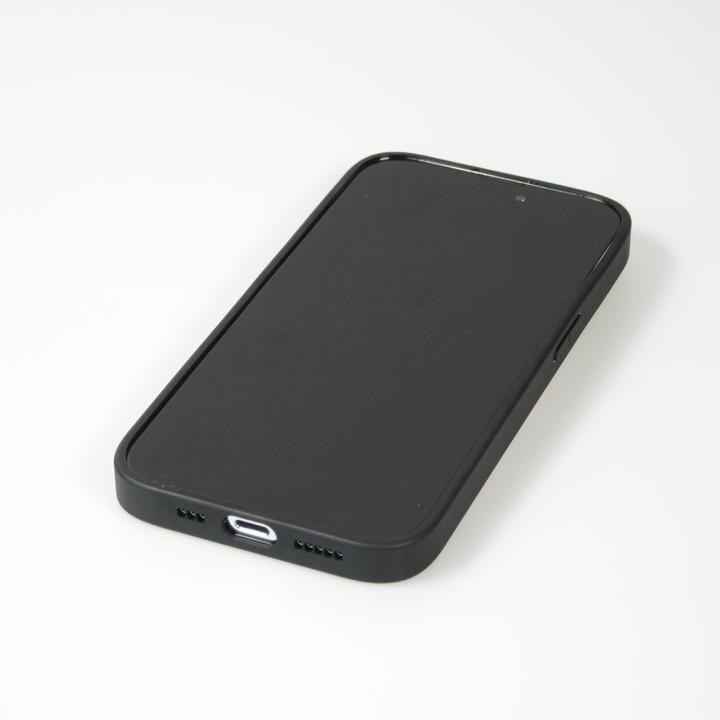 Actual product image PhoneLook Cover Karol G Hot cartoons with brilliant surface with black silicone edges (Apple iPhone 14 Pro)