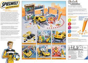Produktbild tiptoi Spielwelt Autorennen (Deutsch)