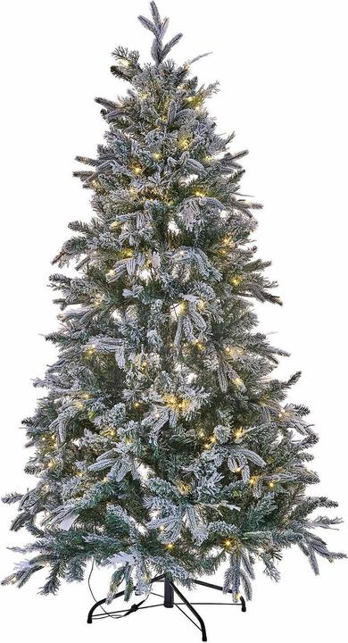 Actual product image Loberon Christmas tree Cadelise green/white (180 cm)