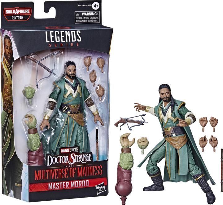 Image du produit Hasbro Legends Series Master Mordo Figurine à collectionner (15 cm), 6 accessoires et 1 Build-A-Figure El