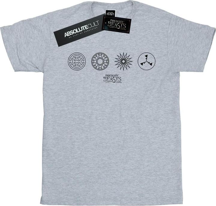 Immagine prodotto Fantastic Beasts Circular Icons Maglietta Uomo (3XL)