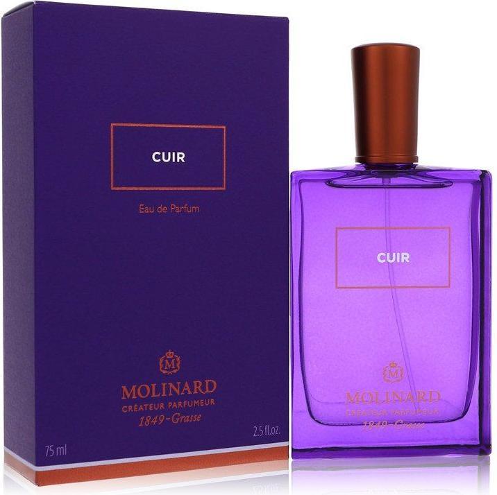 Actual product image Molinard Cuir by Eau de Parfum Spray (Unisex) 75 ml (Eau de parfum, 75 ml)