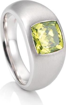 Actual product image Breuning Ring - E.Peridot (49, 585/14 K Gold)