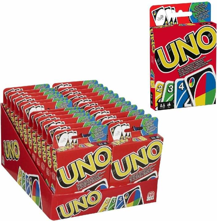 Actual product image Mattel Games UNO card game (English)