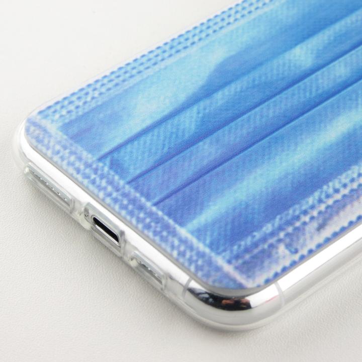 Immagine prodotto PhoneLook Copri maschera chirurgica in gomma blu (Apple iPhone 11)