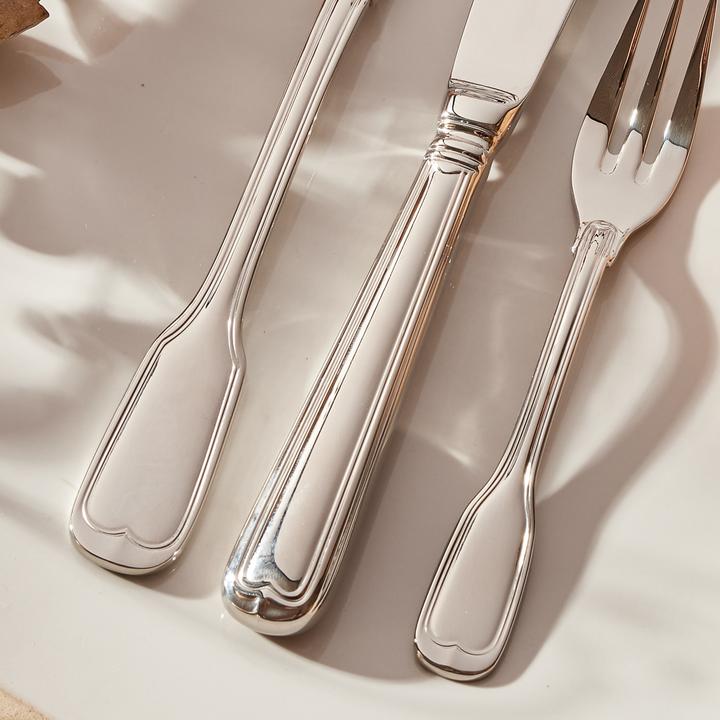 Actual product image Paul Wirths Bestecke Children's cutlery set 4 pieces 9800 Augsburger Faden