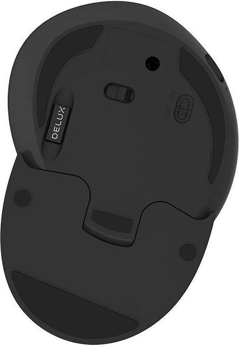 Actual product image Delux Wireless +2.4 G Vertical Mouse M618G DB (Wireless)