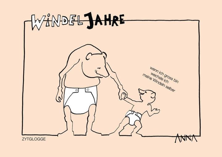 Produktbild Windeljahre (Deutsch, Anna Regula Hartmann, 2015)