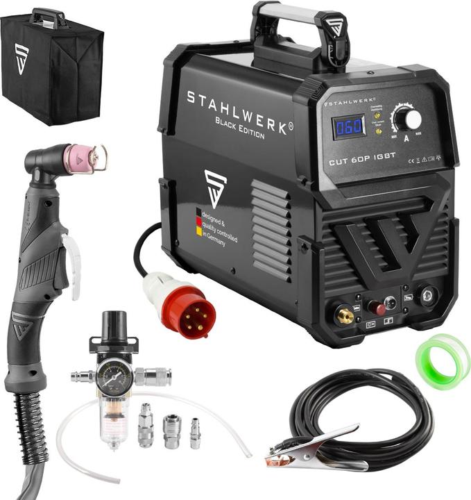 Produktbild Stahlwerk Plasmaschneider CUT 60 Pilot IGBT mit 60 Ampere und Pilotzündung