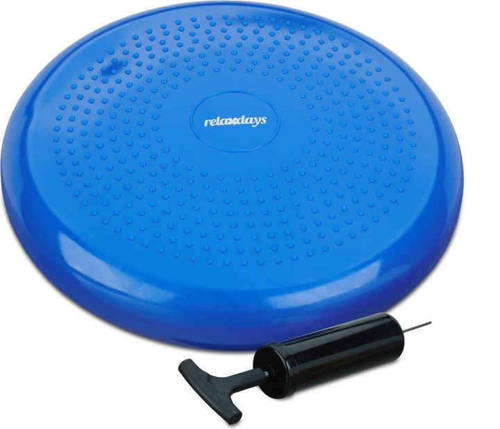 Relaxdays 33 cm Balance Disc with Air Pump