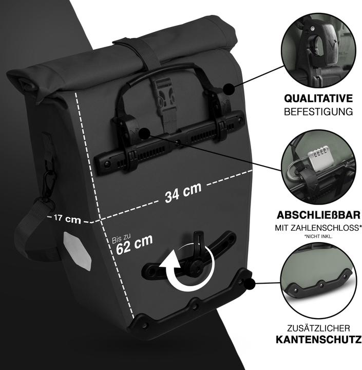 Immagine prodotto Valkental ValkOcean (28 l, Borsa portapacchi)
