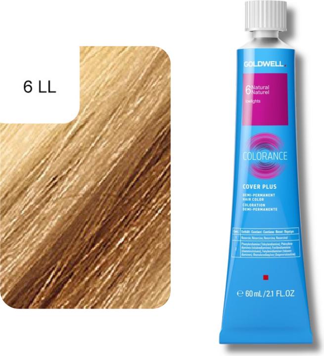 Image du produit Goldwell Colorance Tube Demi-Permanente (6 naturel LL 6 naturel)