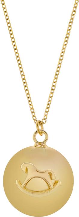 Image du produit Proud MaMa Collier de grossesse bola-ball, Willow, Rocking Horse (Argent)