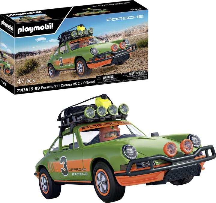 Actual product image Playmobil Porsche 911 Carrera RS 2.7 Offroad (71436, Playmobil Porsche)