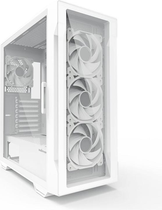 Actual product image Zalman PC case I3 Neo TG Mid Tower RGB fan x4, white (ATX, Mini-ITX)