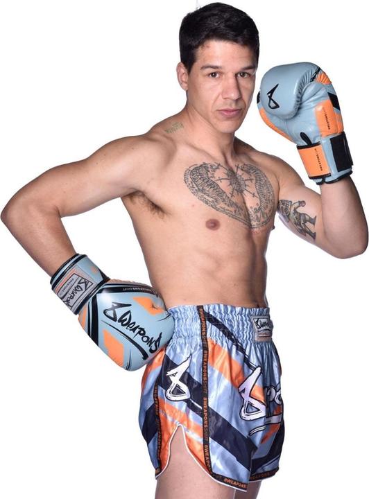 Produktbild 8Weapons Boxing Gloves, Shift, ice-grey-orange, 10 Oz (10 OZ, 10)