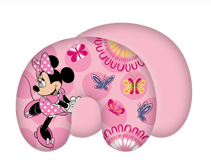 Actual product image Tinisu Minnie Mouse neck pillow Travel pillow Neck pillow 28cm x 33cm (Head & neck pillow)
