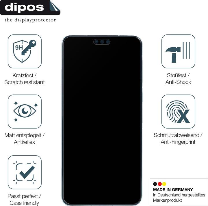 Image du produit Dipos Film de Protection d’écran Anti-Shock (2 pièce(s), Huawei Mate 60 Pro)