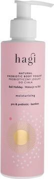 Actual product image Hagi Bali Holiday Natural Probiotic Body Yogurt with Aloe Vera, Probiotics, Hibiscus, and Bamboo Ext (200 ml)