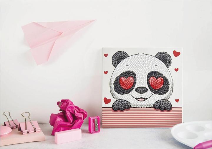 Produktbild Diamond Dotz Diamond Painting Panda Liebe