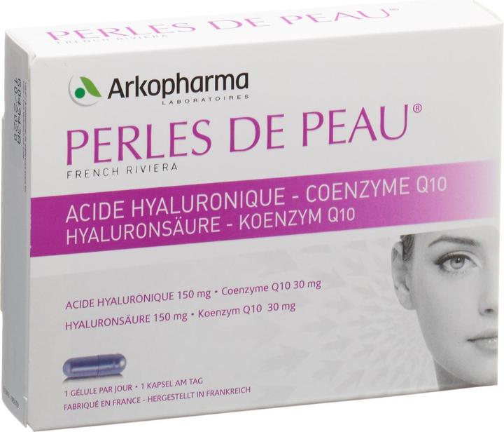 Image du produit Arkopharma Perles de Peau Hyaluronsäure + Q10 Kapseln (30 pièce(s), Capsules, 37 g)