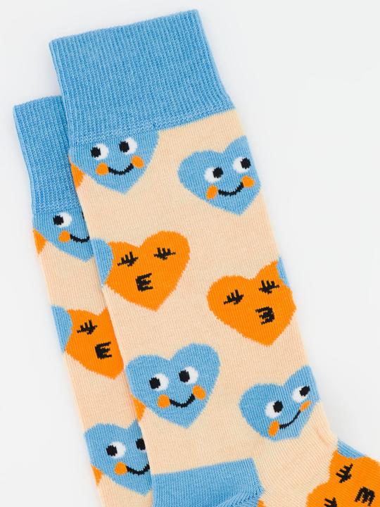 Produktbild DillySocks Smiling Hearts (36 - 41)
