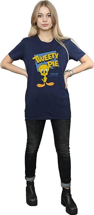 Image du produit Looney Tunes T-shirt en coton Tweety pour femmes/femmes (M)