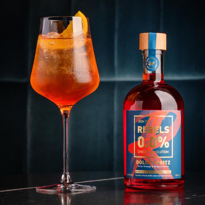 Actual product image REBELS 0.0% Dolce Spritz - alcohol-free (1 x 50 cl)