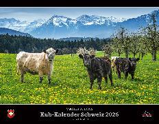 Image du produit Kuh-Kalender Schweiz 2026 (Français, Allemand)