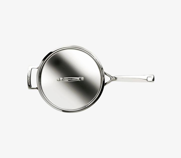 Immagine prodotto Le Creuset Padella Sauté (24 cm, Padella per friggere, Acciaio inossidabile)