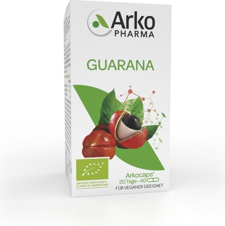 Produktbild Arkopharma Arkocaps Bio Guarana Kapseln (40 Stück, Kapseln, 40 g)