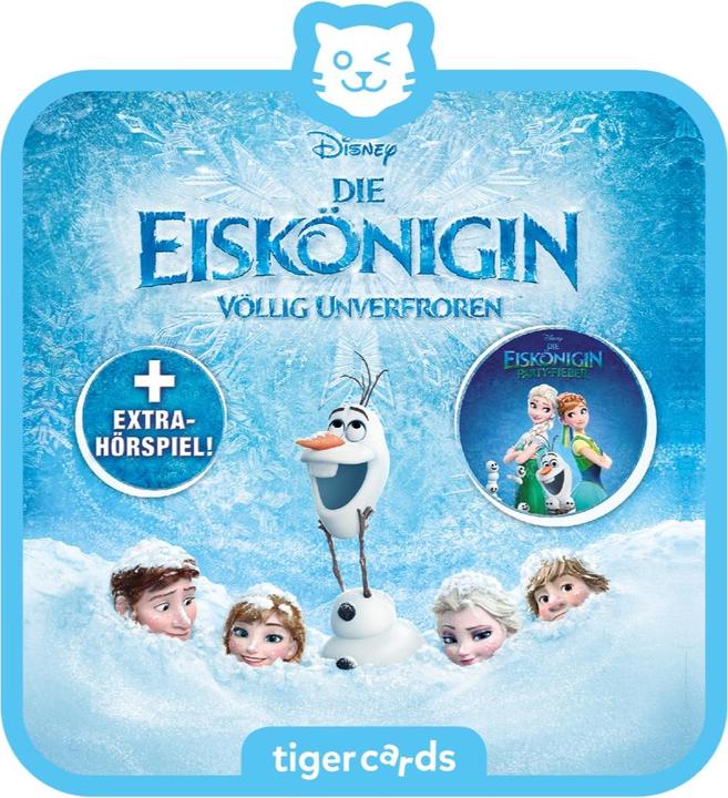 Produktbild Tigermedia tigercard - Disney Die Eiskönigin - Mit Extra-Hörspiel Special- Edition mit "Party-Fieber"
