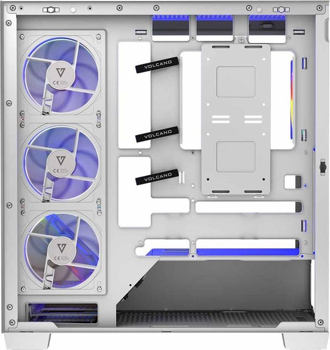 Image du produit Modecom Computergehäuse VOLCANO STELLAR ARGB MIDI 5F (ATX, mATX, Mini-ITX)